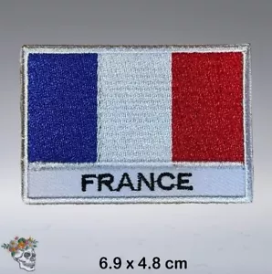 Parche bandera país Francia parche hierro en parche coser insignia parche bordado - Imagen 1 de 1