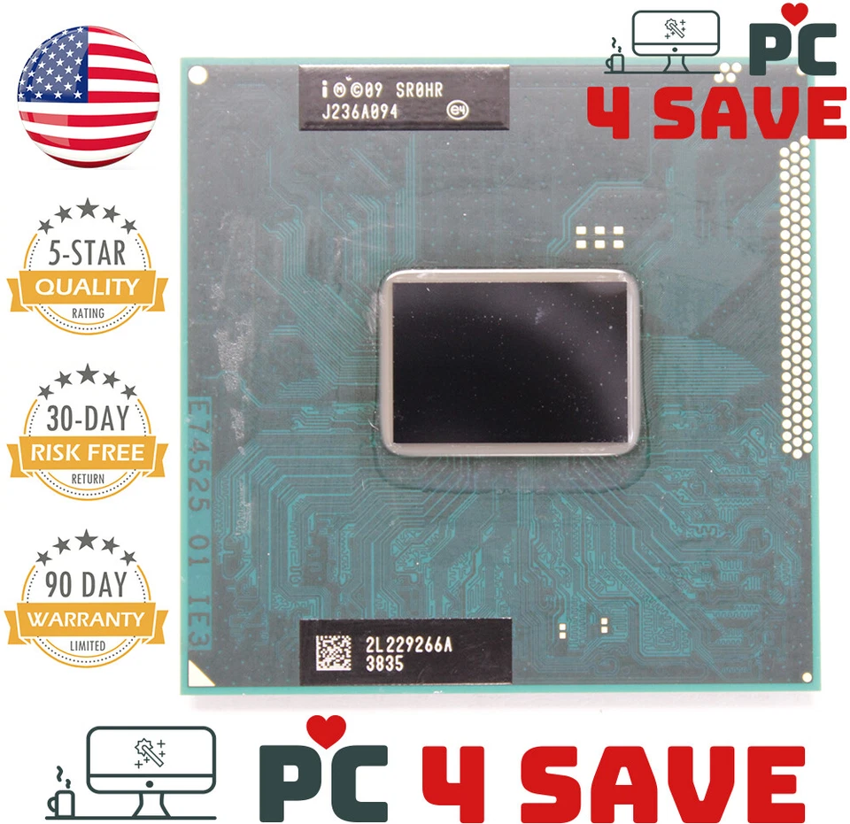 Intel Mobile Celeron Dual-Core B830 SR0HR 1.80GHz Socket G2 PGA988B Laptop CPU - Image 1 of 1