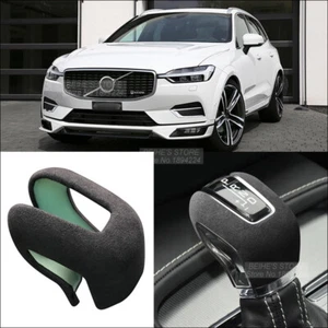 Alcantara Gear Shift Knob Sticker Cover Protect shell Trim For Volvo XC60 2018- - Picture 1 of 10