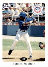 1996 Hagerstown Suns Best 15 Patrick Moultrie Fresno California CA Baseball Card