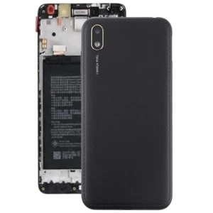 Tapa Trasera Batería con Lente de Cámara y Teclas Laterales para Huawei Y5 (2019) (Negro) - Imagen 1 de 6