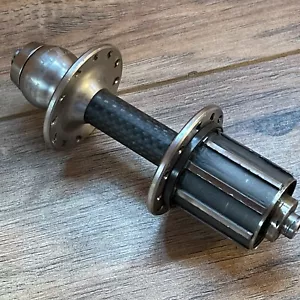 Vintage Zipp Carbon Aluminum Rear Hub 24H 130mm Shimano/Sram 8 / 9 / 10 - Picture 1 of 8