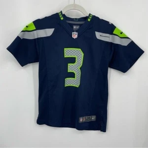 Boys Nike Seattle Seahawks Jersey - Russell Wilson #3 blue - Picture 1 of 8
