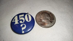 Vintage Honey Krust Bread Pin Back Button 450? Advertising Promo Button Kentucky - Picture 1 of 2