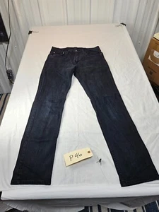 Pantalones de mezclilla elásticos negros Levis 511 para hombre 31x32 usados en excelente estado - Imagen 1 de 16