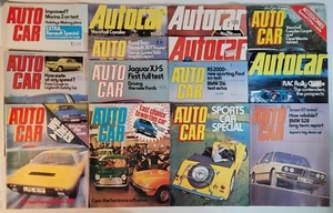 Rare Vintage AUTOCAR Magazine (UK) Lots By Year (1970s & 1980s) - Picture 1 of 8