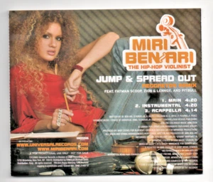 Miri Ben Ari Jump Spread Out Reggaeton Remix Zion & Lennox and Pitbull CD - Imagen 1 de 2