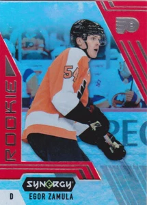 20/21 SYNERGY..EGOR ZAMULA..RED..ROOKIE..# 118..FLYERS..UNSCRATCHED - Bild 1 von 1