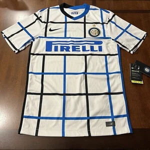 NWT Nike Inter Milan Jersey 2020-2021 Away Shirt Kit Blank Back Size Men’s Small - Picture 1 of 8