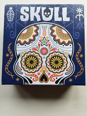 Skull Party Game, Strategy Bluffing, Herve Marly, Unused Unpunched - Image 1 of 4