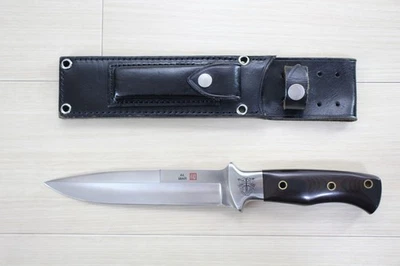 Al Mar SERE VI 3005 固定刀片刀 7.5 英寸 Micarta 日本带鞘 – 二手 E40 — 第 1/4 张图片