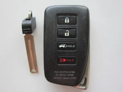 OEM 2016-2020 LEXUS RX350 SMART KEY KEYLESS REMOTE FOB HYQ14FBB UNLOCKED /Worn - Image 1 of 4