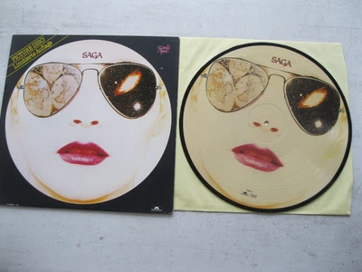 VINYL Saga – Worlds Apart 1981 Limited Edition, Picture Disc - Bild 1 von 2