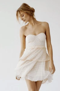 New  Free People Mira Bustier Ra Ra Dress x Spell & The Gypsy Size XS - Picture 1 of 8