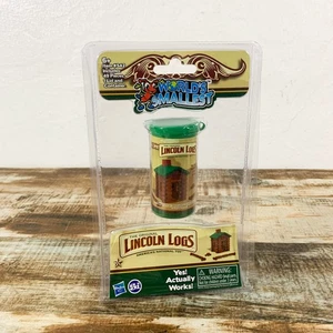 [NUEVO] Juego de troncos Lincoln más pequeños del mundo - 49 piezas de madera - Hasbro #542 - Imagen 1 de 2