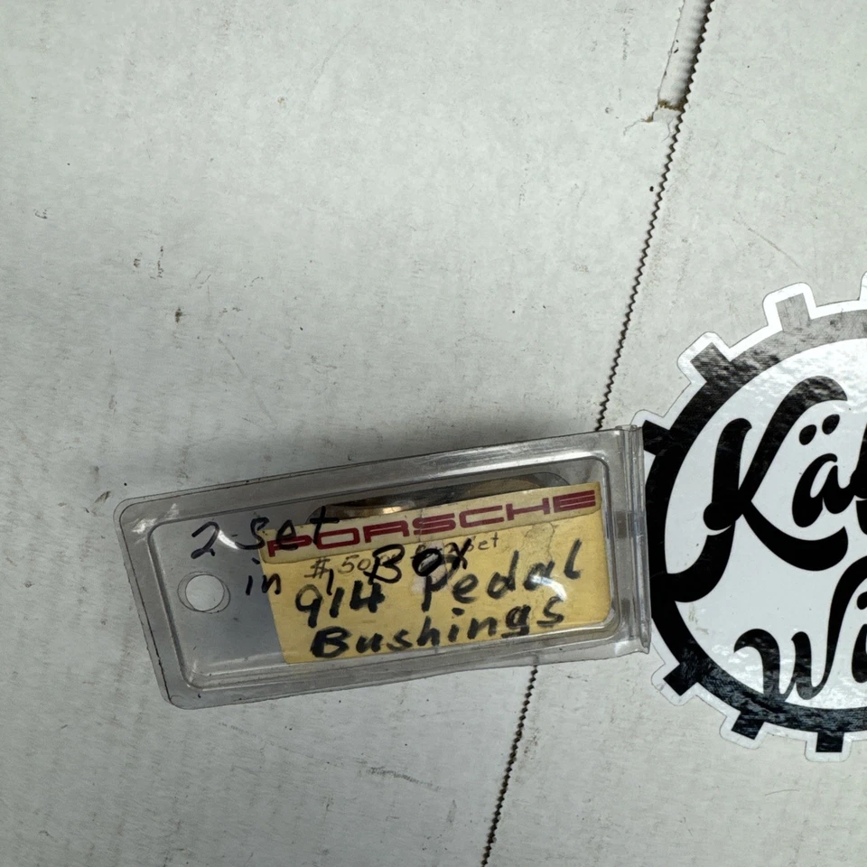 Porsche 911 912 914 930 Bronze Pedal Bushing Kit 91142342341 93042340190 Foto 1 de 3