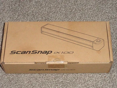 Ricoh / Fujitsu ScanSnap iX100 (PA03688-B005) USB color Wireless Mobile Scanner - Image 1 of 4