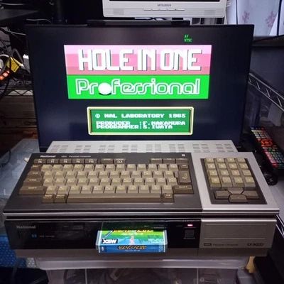 National MSX CF-3000 Personal Computer Vintage Retrò PC Testato Giappone - Immagine 1 di 3