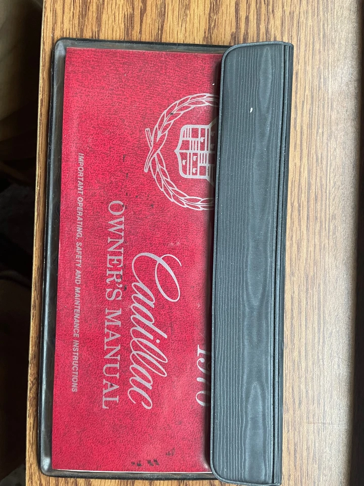 Cadillac Deville Calais DeVille 1976 manual del propietario original Foto 1 de 1