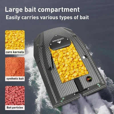 GPS Hochgeschwindigkeits 12V Bohrloch Nestboot mit 100 Positionierungspunkten EU - Bild 1 von 4