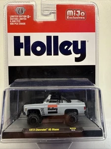 M2 Machines 1973 Chevy K5 Blazer Open Top 4x4 Holley Mijo Exclusive - Bild 1 von 11