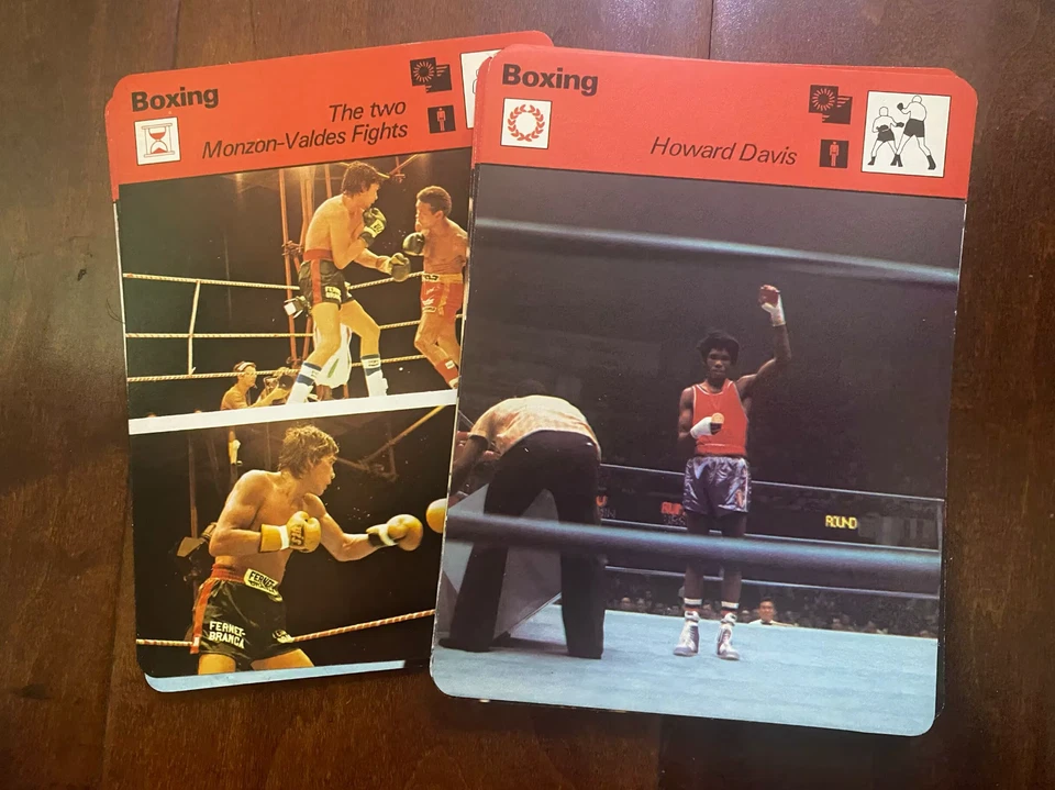 Vintage 1977-79 Sportscasters Series Lausanne Boxing Sports (Facts/Athletes) - Image 1 of 1