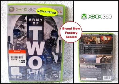 Microsoft Xbox 360 Game – Army of Two (NTSC-J) Brand new Factory Sealed - Image 1 of 4
