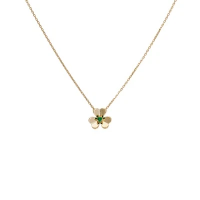 Collar Van Cleef & Arpels Frivole Mini modelo VCARP7SB00 K18 oro amarillo Foto 1 de 4