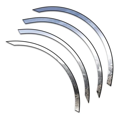 4p Luxury FX cromo acero inoxidable guardabarros ajuste para Lincoln Zephyr 2006 Foto 1 de 4