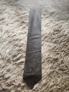Savile Row Repp Tie Neck Tie Mens Made In Italy 100% Silk - Picture 1 of 6