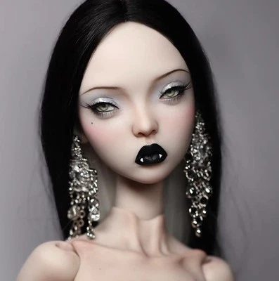 Boneca 1/4 BJD Popovy Little Owl cor normal maquiagem facial sem M10 + olhos livres - Imagem 1 de 4