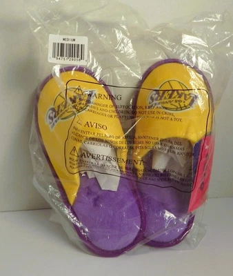 FOCO NBA Men's Los Angeles Lakers Med Big Logo Color Edge Slippers Sealed - Image 1 of 2