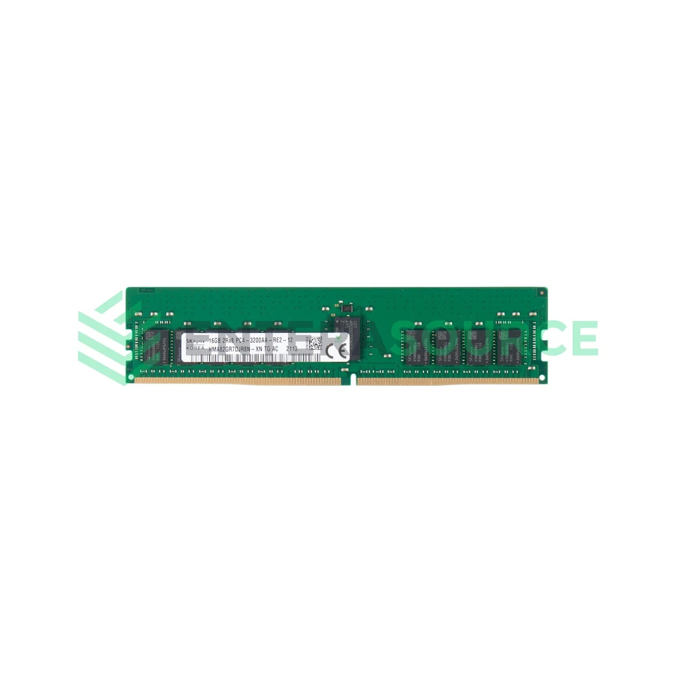 Hynix HMA82GR7DJR8N-XN 16GB DDR4-3200 PC4-25600 2Rx8 ECC Server Memory Module - Image 1 of 1