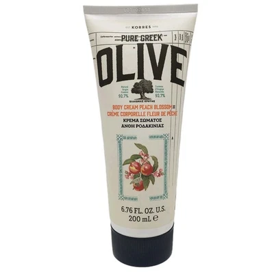 Crema corporal de oliva griega pura flor de melocotón KORRES, 6,76 fl oz - nueva y sellada Foto 1 de 4