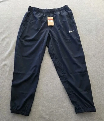 Nike Men’s Dri-Fit Training Pants FB7497-451 | Size Large | Navy Blue | New With - Image 1 of 4