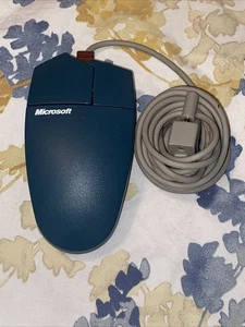 Microsoft Home Mouse 9-Pin Serial Port Vintage In Excellent Condition - Picture 1 of 5
