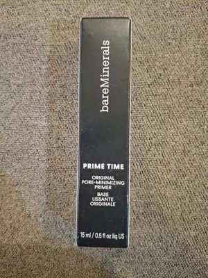 Bare Minerals Prime Time Original Pore Minimizing Primer 0.5  Fl Oz NIB - Image 1 of 4