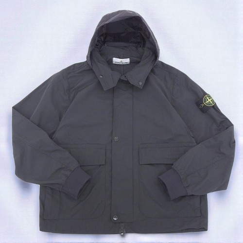 Stone Island Giacca Micro Twill Uomo Nero S Poliestere 801541626 #EG AEA