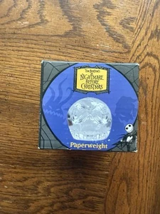 The Nightmare Before Christmas JACK SKELLINGTON Kopf Briefbeschwerer NEU NBC - Bild 1 von 3