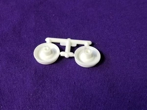 1963 Corvette REAR WHEEL BACKS INNERS ( for drag slicks) from AMT 1:25 Model 63 - Picture 1 of 6