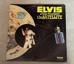 Elvis Presley - Aloha From Hawaii Via Satellite - RCA 2 Record Set Album R213736 - Picture 1 of 9