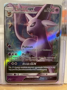 Pokémon #SM35 2017 Espeon GX Black Star Promo Holo, casi nuevo - Imagen 1 de 2