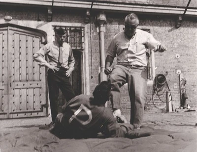 Robert Aldrich DIRTY DOZEN Four original photographs from the set of #168076 - Image 1 of 4