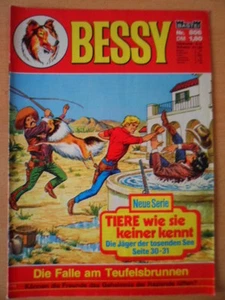 BESSY Nr. 806 (2) Die Falle am Teufelsbrunnen 1-2 Bastei-Verlag Orginal - Picture 1 of 1