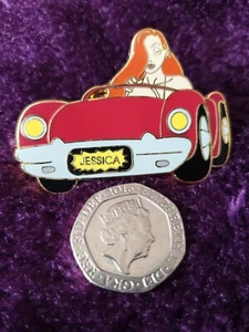 Sexy FUN - Naked JESSICA RABBIT - PIN BADGE NEW - Picture 1 of 1
