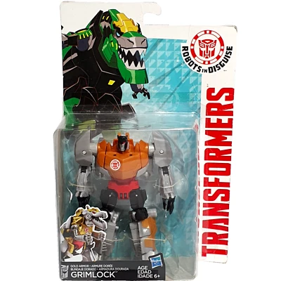 Transformers Robots in Disguise GOLD ARMOR GRIMLOCK Deluxe Warrior RID figure - Image 1 of 4