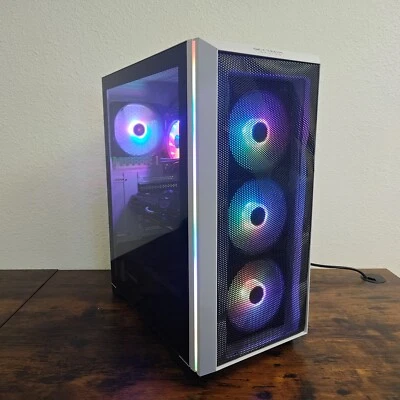 Gaming PC Desktop Computer i7 6core 32GB RAM 1TB SSD Nvidia RTX 4060 8GB - Image 1 of 4