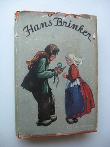 HANS BRINKER THE SILVER SKATES Mary Mapes Dodge 1933 HC/DJ ILLUS George Lawson X - Bild 1 von 12