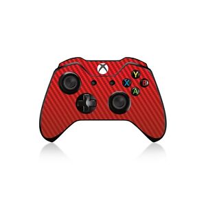 RED 3D CARBON Skin XBOX 360 ONE SERIES S X Controller Wrap Sticker Decal Cover