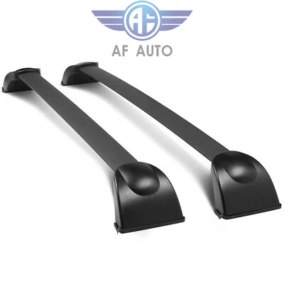 For 2007-2012 Mazda CX-7 Pair Aluminum Bolt-On Roof Rail Cross Bar Cargo Carrier Foto 1 de 4